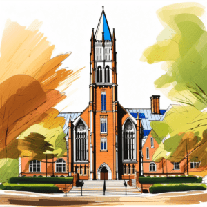sketch of duke university