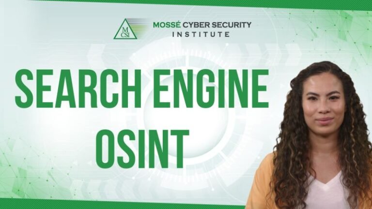 search engine osint