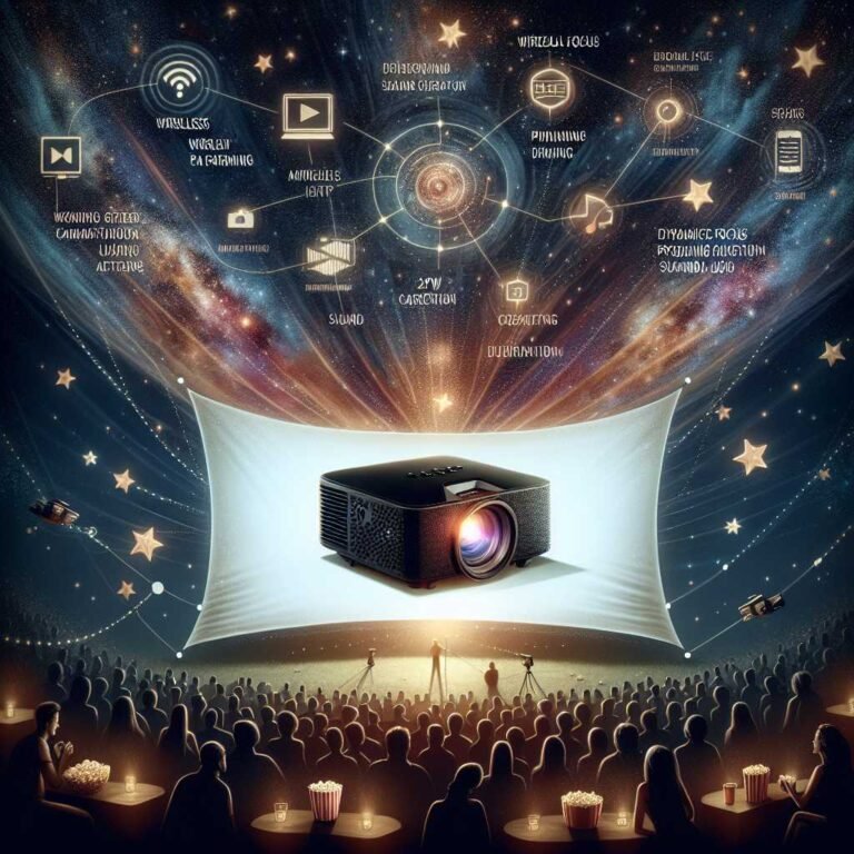 EAZZE D1 Pro Smart Projector Review: The Future of Home Entertainment Is Here