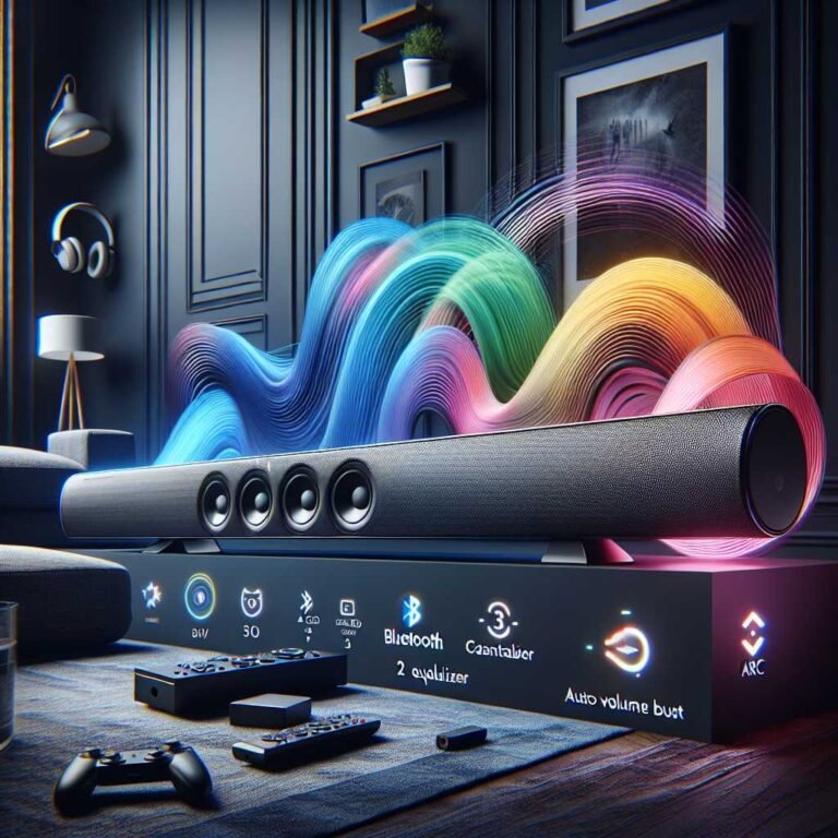 The Ultimate Sound Bar for Smart TVs: Transform Your Home Audio with Bluetooth, ARC, Optical, AUX & 3 EQ Modes