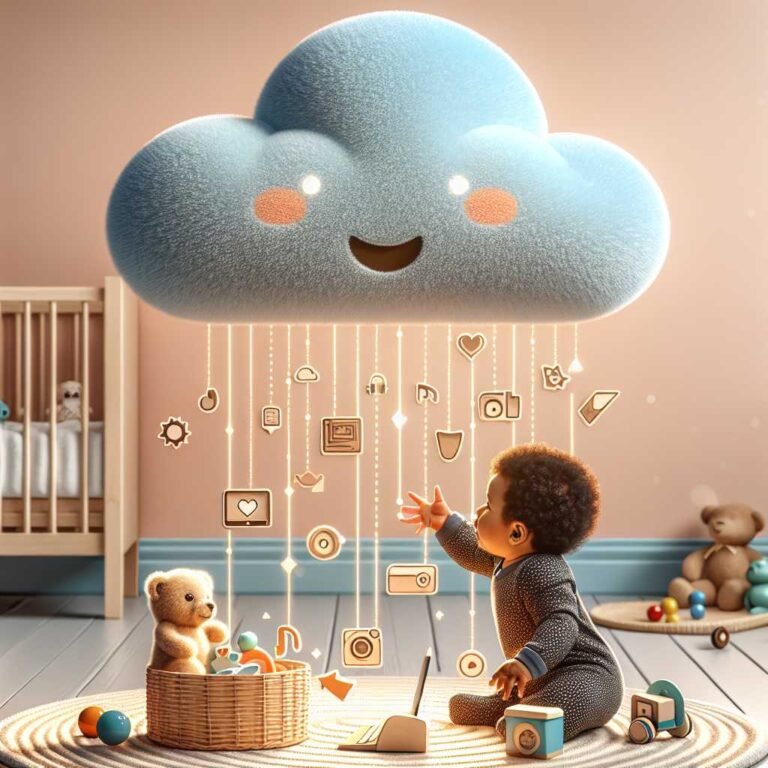 Cloud Computing for Babies: A Friendly First Look at Storing and Sharing Information (Tiny Thinkers Academy – STEM for Babies)