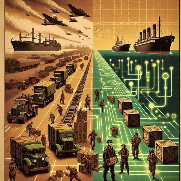 Logistics of the Internet: How WWII Supply Chains Wired the Digital Future