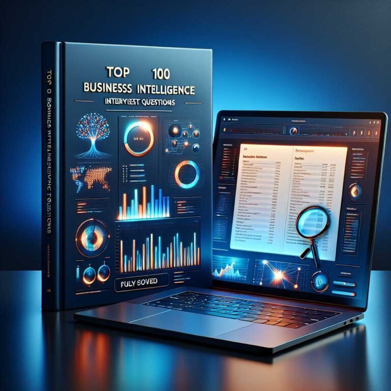 Top 100 Business Intelligence Analyst Interview Questions (Fully Solved): Ace Your BI Interview with High-Impact Answers