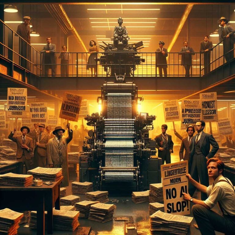 Baltimore Sun Union Slams “AI Slop” as Management Eyes Expanding AI-Generated Stories