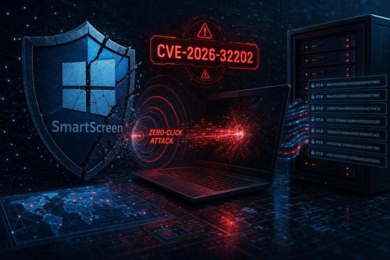 CVE-2026-32202: Incomplete Windows SmartScreen Patch Enables Zero-Click Attacks and NTLM Hash Theft