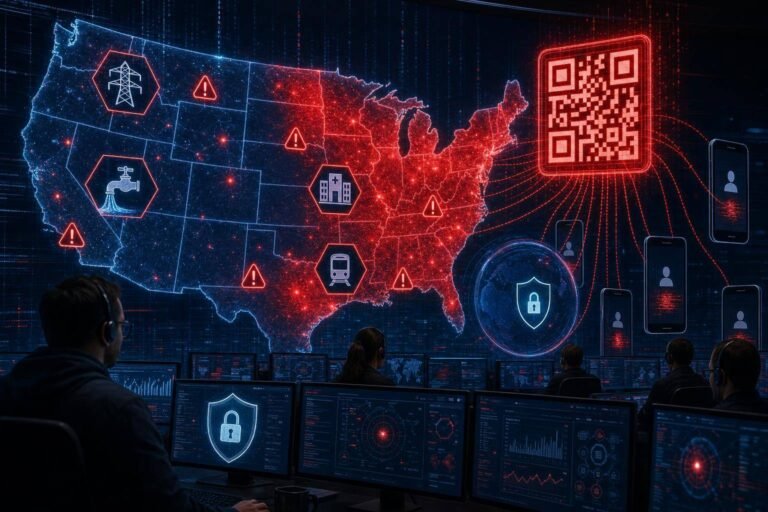 Cybersecurity Report 2026: 70% of U.S. Infrastructure Compromised and QR Code Phishing Surges 146% — What It Means and What to Do Now