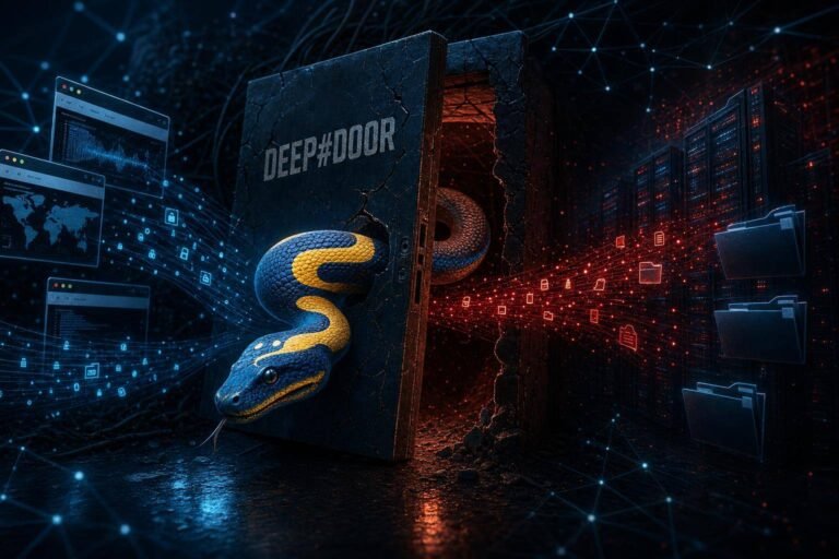 Inside the Python Backdoor DEEP#DOOR: How Tunneling Services Enable Stealthy Browser and System Data Theft