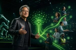 Nvidia’s Jensen Huang on AI Job Creation: Why the Next Wave of Automation Is Hiring, Not Firing