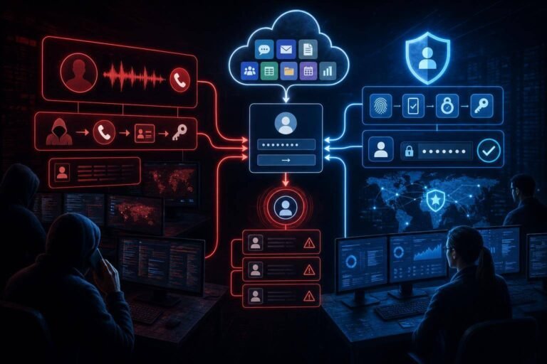 Vishing and SSO Abuse: How Cybercrime Groups Orchestrate Rapid SaaS Takeovers—and How to Stop Them