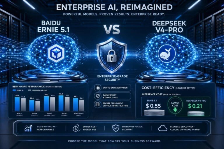 Baidu ERNIE 5.1 vs DeepSeek‑V4‑Pro: Reported Benchmark Gains, Lower Inference Cost, and Enterprise‑Grade Security
