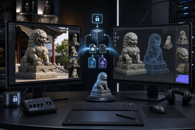 Offline AI Photo‑to‑3D on the Desktop: Inside Modly’s Private Pipeline for GLB and STL Asset Creation
