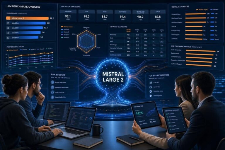 Mistral AI’s Open LLM Benchmark Suite and Mistral Large 2 Results: A Practical Guide for Builders and Buyers