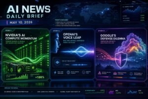 Top AI News Daily Brief (May 10, 2026): Nvidia’s AI Compute Signals, OpenAI’s Real‑Time Voice Leap, and Google’s Defense Dilemma